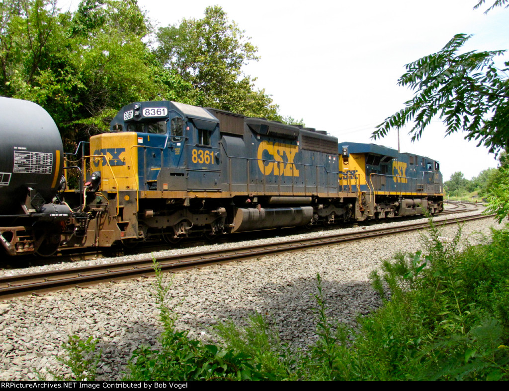 CSX 8361 and 5467